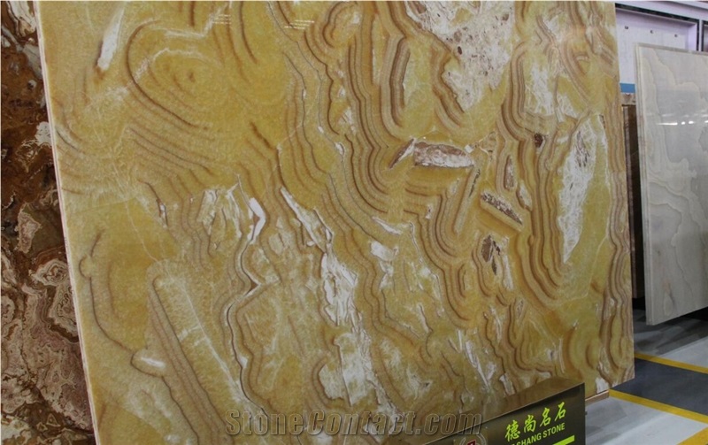 Onice Arancio Onyx,Italy Yellow Stone in China Market,Tile and Slab,Wall Cladding,A Grade Natural Stone,Own Factory and Quarry Owner with Ce Certificate,Big Gang Saw Slab in Large Stock and Cheap