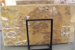 Onyx Pina Yellow Onice Big Slab For Hotel Wall Background