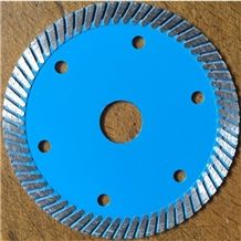 Wide Narrow Teeth Turbo Blades for Granite and Concrete