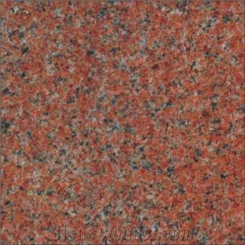 China Red Granite Blind Stone Pavers Natural Material