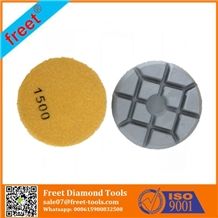 80mm-200mm Resin Bond Diamond Wet Buffing Polishing Pad for Floor Stone