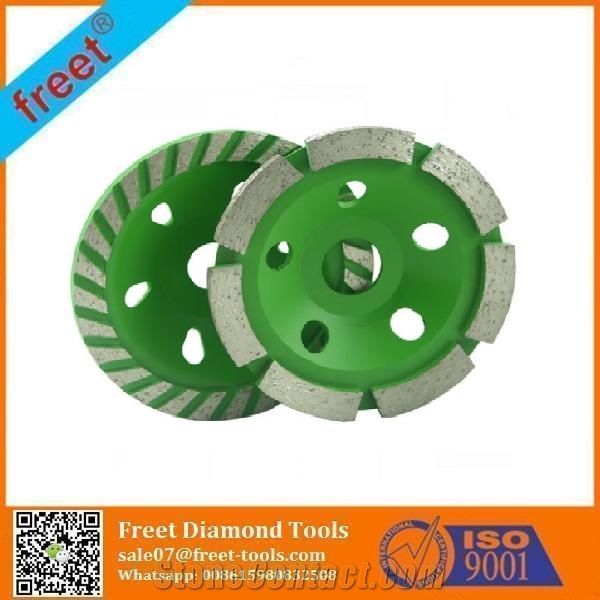 Diamond Cup Wheel/Grinding Disc with 22.23mm , M14 ,5/8-11 Center Bore