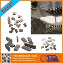 M Sharp Granite Sandstone Stone Cutting Tools Diamond Segment, Freet M Shape Diamond Segment