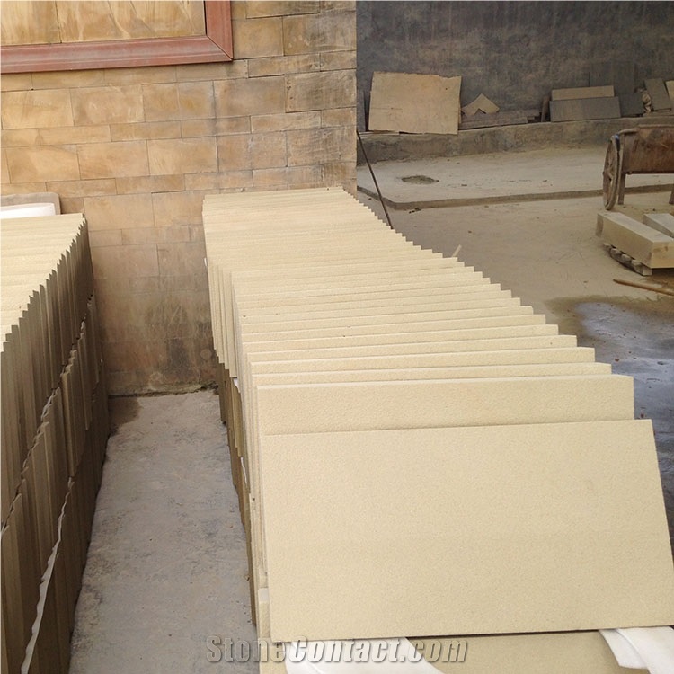Beige Sandstone Tiles Sandstone Slabs for Floor and Walls