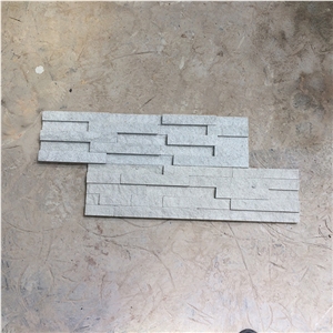Natural White Sandstone Culture Stone for Wall Decoration Wall Cladding Culture Stone Split Face