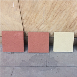 Red and Beige Sandstone Tiles, Sichuan Red Sandstone Slabs & Tiles