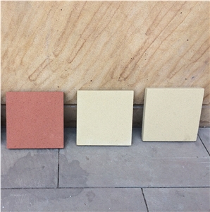 Red and Beige Sandstone Tiles, Sichuan Red Sandstone Slabs & Tiles