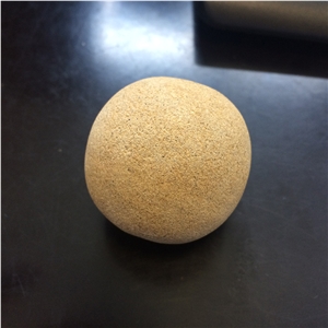 Sandstone Round Ball Sandstone Hand Made Sculpture