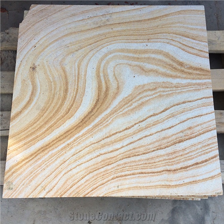 Sichuan Yellow Wood Sandstone for Walls and Floor