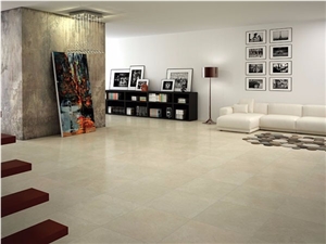 Crema Marfil Marble Polished Flooring
