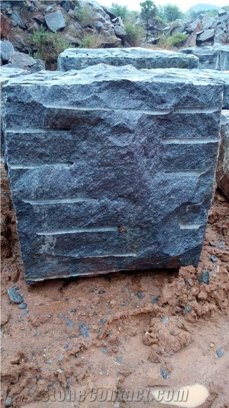 Srikakulam Blue Granite Blocks
