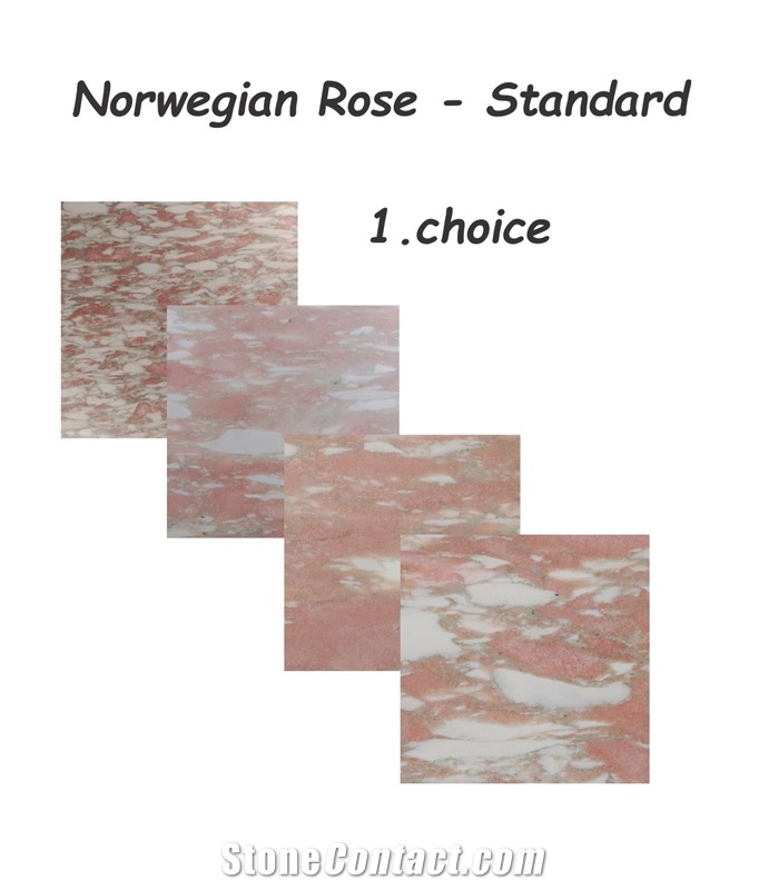 Norwegian Rose Marble- Rosa Norvegia Marble Blocks