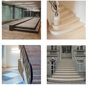 Marble Stairs - Steps, Risers