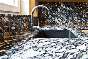 Nero Marinace- Black Marinace Granite Kitchen Countertop