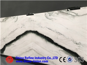 China Factory Panda White Marble Tiles & Slabs, Marble Wall/Floor Covering Tiles