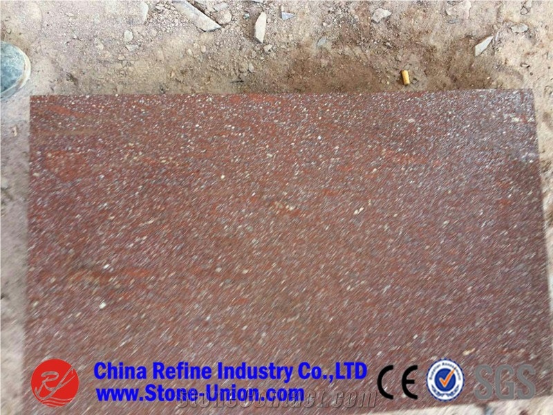 G666 Granite,G3566 Granite,Liancheng Red Granite,Red Of Lian City,Shouning Red,G666 B Red Porphyry,China Red Porphyry,Red Granite