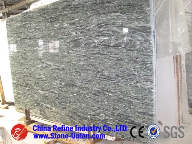 Sea Wave Green Granite,China Sea Wave Granite,Yunnan Green Granite,Wave Green Granite,Sewweed Green Granite,Verde Nuvolato Granite,Wave Multicolor Green Granite,Green Sea Wave Granite