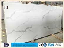 quartz slab calacatta 2cm engineered canada kitchen vein marble wholesale countertop stonecontact china slabs multicolor qu