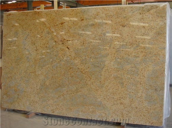 Kashmir Gold, Granite Wall Covering, Granite Floor Covering, Granite Tiles & Slabs, Granite Floor Tiles, India Yellow Granite