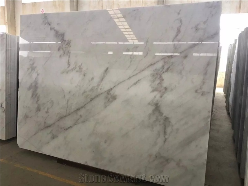 China Mugla White Marble Big Slabs & Project Tiles