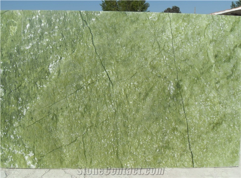 Chinese Natural Green Marble /Ming Green Marble Big Slabs