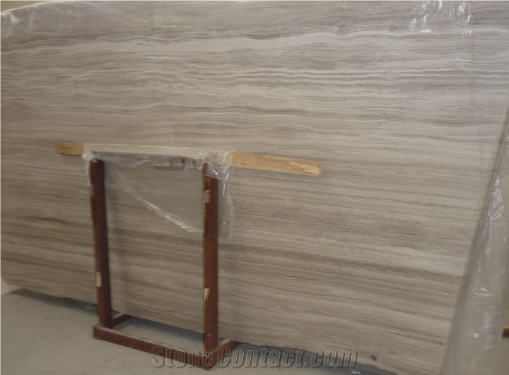 Grey Wood Vein Marble/Walnut Wood Marble Slabs & Tiles