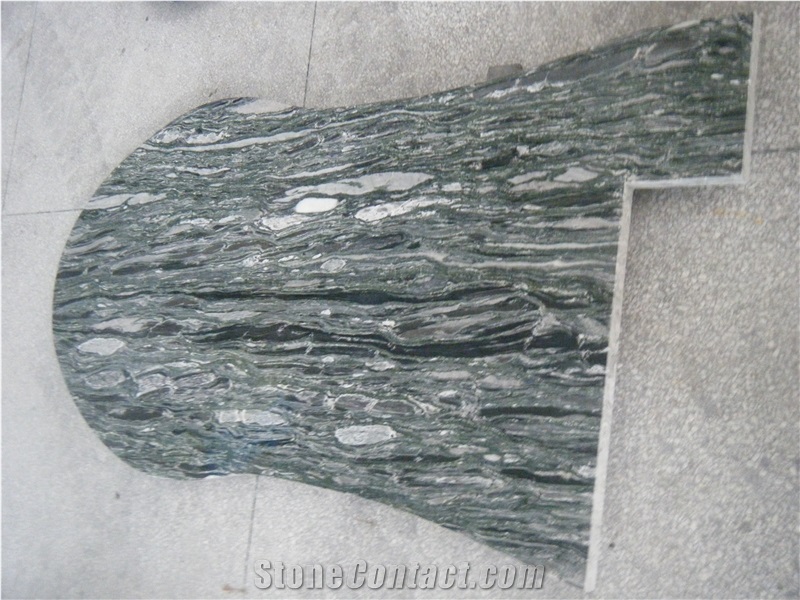 Sea Wave Green Granite Slabs & Tiles