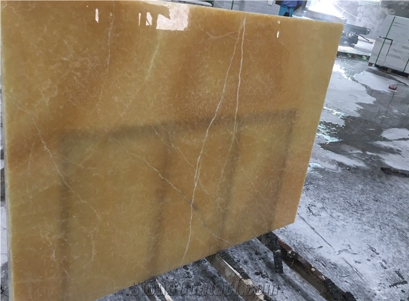 Yellow Onyx Tiles and Slabs for Wall Floor