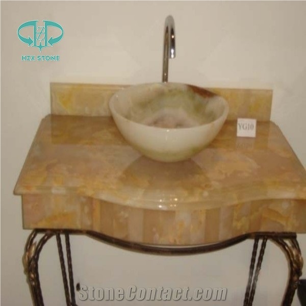 Beige Onyx Sink, China Basins Yellow Onyx Vessel Sinks, Wholesale Sinks,Distributed Basins,Rosin Crystal Yellow Farm Basins, Factory Nature Stone Sinks, Manufactured Cheap Square Wash Basins