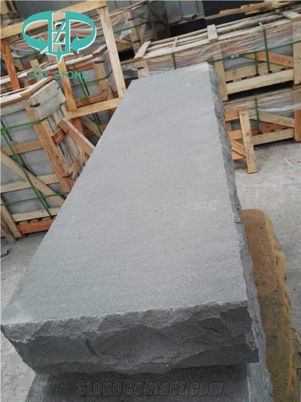 Black Sandstone Steps & Stairs, Sandstone Curbs,Paving, Stone,Flamed,Honed,Bush-Hammered Finishing