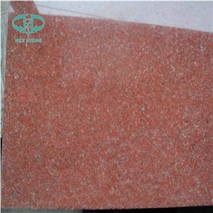 China Absolute Red Granite with Cut to Random Slab & Tiles