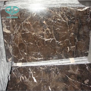 Chinese Emperador Dark /Brown Marble Tiles for Kitchen Floor