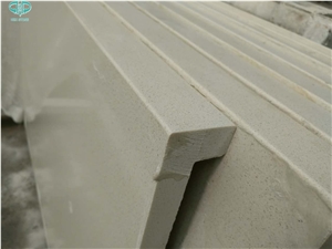 Crystal White Quartz Stone Countertop/White Quartz Kitchen Counter Top/Quartz Countertops