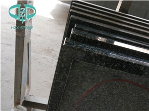Custom Impala Black Granite Kitchen Countertops,Kitchen Solid Surface,Kitchen Worktops,Kitchen Island Tops