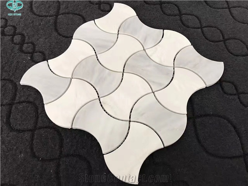 Customized Marble Mosaic Pattern Wall Tiles,Flooring Tiles Polished/Honed Mosaic Pattern