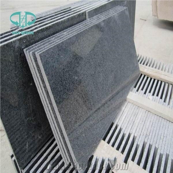 G654 Black Granite Slab for Countertop Wall Tile and Floor Tile