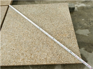 G682 Granite Yellow Rusty,Flamed Polishing Granite Big Random Slab,Thin Tiles,Flooring and Wall Covering,For Countertop,Price Natural Building Stone,Paving Stone Decoration