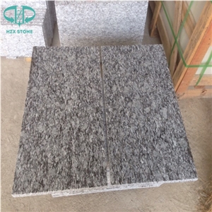 Good Price Chinese Natural Polished Spray White/Breaking Waves/Seawave Flower/Grey Granite Slabs & Tiles & Cut-To-Size for Flooring and Walling