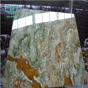 Green Natural Stone Onyx for Background