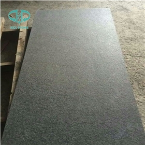 Honed G684 Black Pearl Basalt Tiles for Floor Tile and Wall Tiles