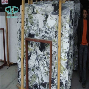 Ice Jade Green Marble Polished Slabs/Tiles for Flooring,Wall Covering/Interior Decoration