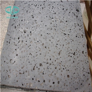 Lava Stone Basalt Honed for Paver/Landscaping Hainan Black/Walling