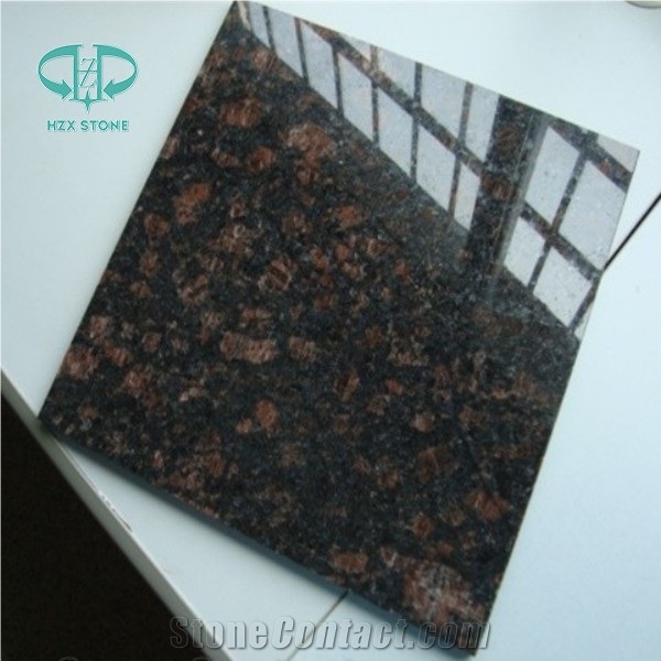 Natural Polished Tan Brown Stone Granites for Tiles, Slabs, Countertops