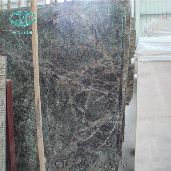 Rain Forest Green Marble for Floor, Countertop, Wall