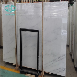 Statuary White Polished Marble Slabs/Eastern White/Oriental White Chinese Tiles for Flooring/Wall Covering