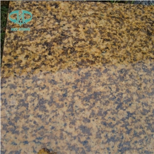 Tiger Skin Yellow Granite Tiles, China Yellow Granite