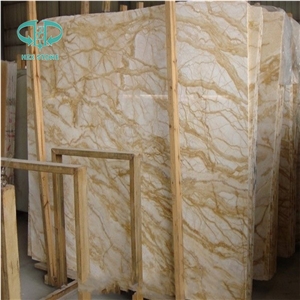 Top Quality Factory Price Orange Yellow Marble Slabs