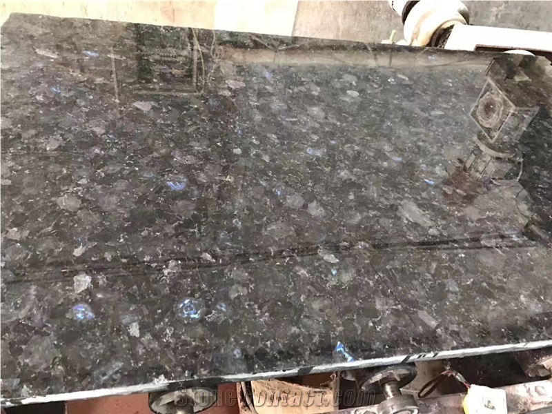 Imported Granite Tiles for Flooring Covering Volga Blue Flooring Tiles, Ukraine Blue Granite