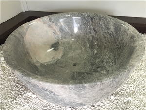 Natural Stone Marble Bathtub Marble Tundra Grey Bathtubs for Home