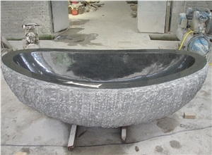 Natural Stone Oval Bathtub Granite G654 Bathtubs for Home